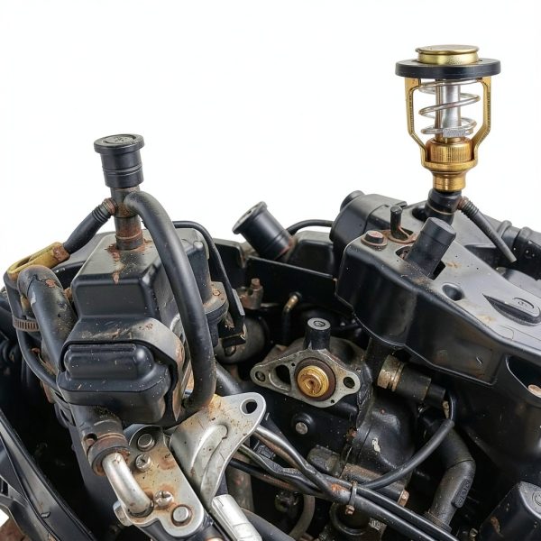 Weonaroll Cooling Thermostat 60℃ Thermostat for Suzuki-3
