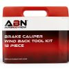 ABN Universal Caliper Disc Brake Tool Kit 12 Piece with Steel Adapters-5