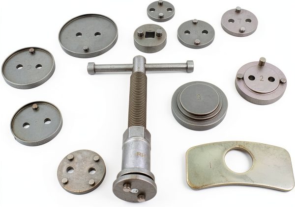 ABN Universal Caliper Disc Brake Tool Kit 12 Piece with Steel Adapters-3