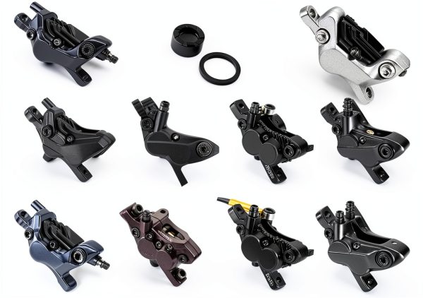 EXNAVI 4‑Piston Hydraulic Brake Kit Ceramic Pistons Shimano M640-3